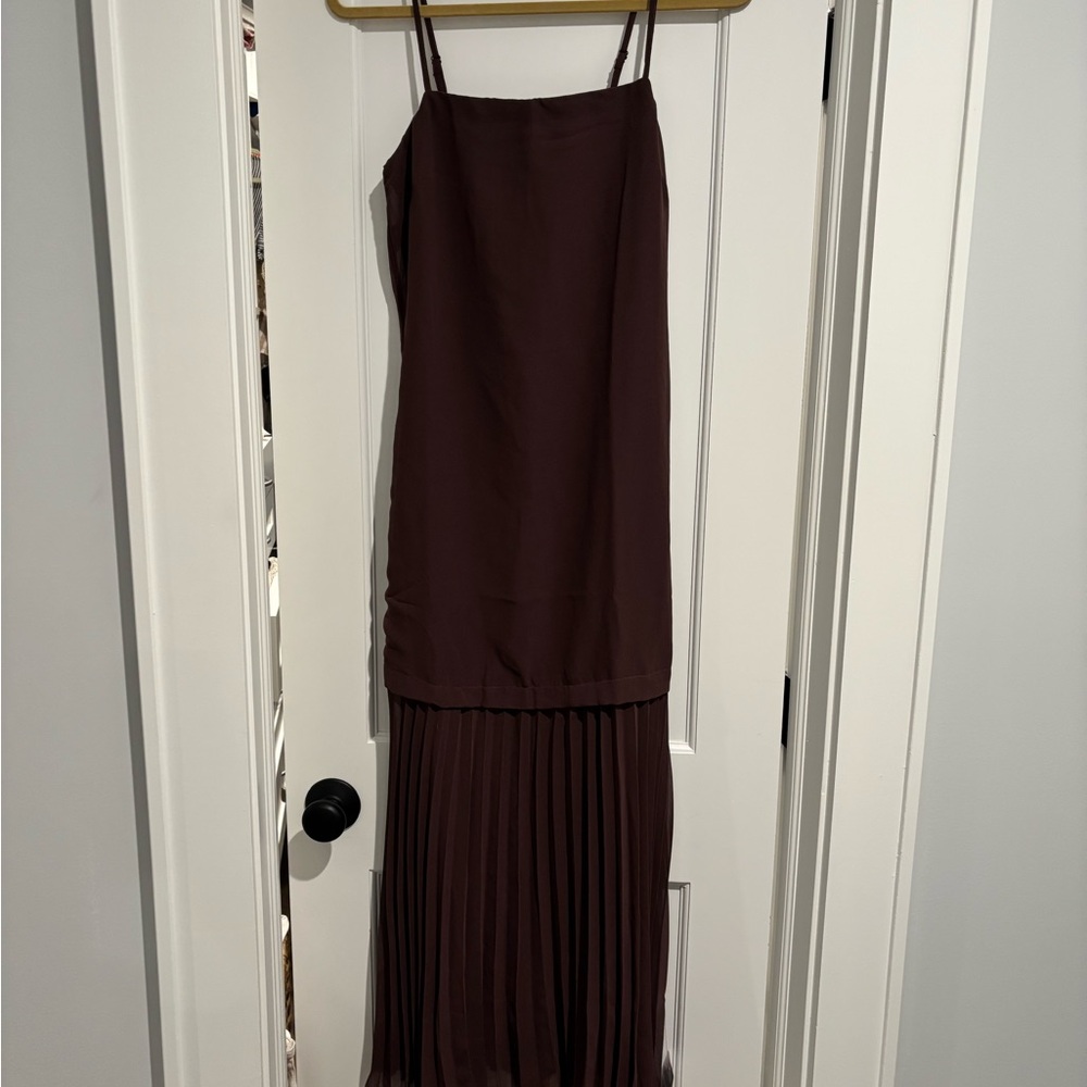 ASOS Chocolate Midi Dress